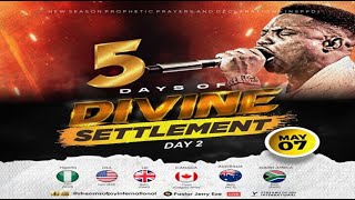 5 DAYS OF DIVINE SETTLEMENT  DAY 2  NSPPD  7TH MAY 2024 [upl. by Arod]