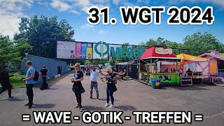 WGT 2024  AGRA Bändchenausgabe  Erster WGT Tag vom 31 WAVE GOTIK TREFFEN  Leipzig [upl. by Platt]