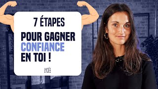 7 étapes pour gagner confiance en toi au lycée [upl. by Wynn]