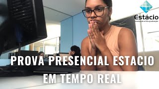 Como é a prova presencial da Estacio administração faculdade [upl. by Avalsorim]