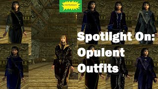 Skyrim mods  Charity  Spotlight On Opulent Outfits XB1 [upl. by Bledsoe573]