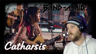 BandMaid  Catharsis acoustic live Reaction  Metal Musician Reacts [upl. by Relyks494]