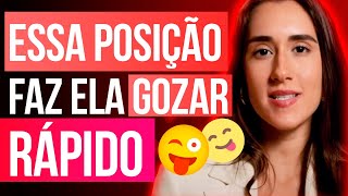 2 POSIÇÕES SEXUAIS QUE DÃO MUITO PRAZER E FAZEM ELA GOZAR FÁCIL [upl. by Supple]