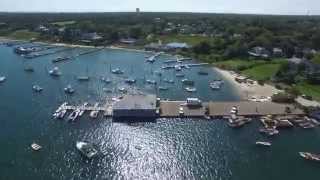 Edgartown Harbor Drone Flight Edited [upl. by Daisi]