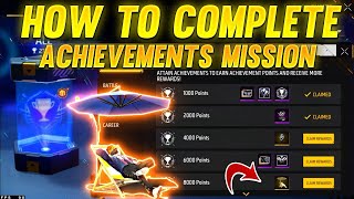 1 दीन मे 1000 Point कैसे￼ करेAchievements  मे How To Get 1000 Point Achievement Free fire [upl. by Strauss]