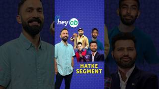 Watch Dinesh Karthik assign film dialogues to cricketers on heyCB🔥 [upl. by Nonek]