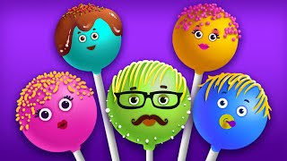 Cake Pop Finger Family  More Finger Family Songs For Kids [upl. by Eiramassenav]