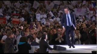 François Hollande au Bourget [upl. by Agueda]