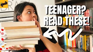 TOP 12 books for TEENAGERS  Beginner friendly books  Book recommendations for 13yrs18yrs old [upl. by Sabine941]