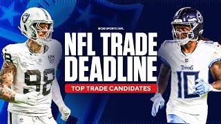 NFL Trade Deadline Maxx Crosby DeAndre Hopkins among TOP CANDIDATES who could be on the move [upl. by Pirali55]