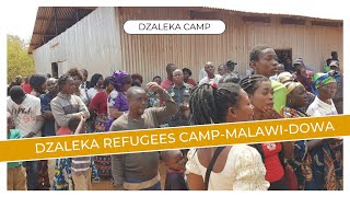 GATHERING OF REFUGEES FROM DZALEKA CAMP IN MALAWI DOWA DISTRICT [upl. by Dion]