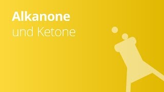 Die Stoffklasse der Alkanone und Ketone  Chemie [upl. by Pompea]