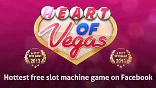 Heart Of Vegas  Free Online Slots [upl. by Raynold]