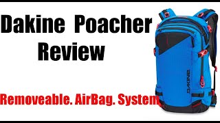 Dakine Poacher Backpack Review RollTop Release Airbag [upl. by Remo]