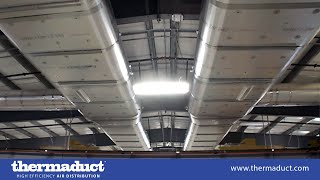 Thermaduct Lightweight PreInsulated Flat Oval and Round Ductwork  InspiralR and Floval [upl. by Antipus]