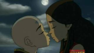 Avatar  Aang and Katara Kiss [upl. by Rutan577]