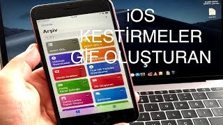 iOS Kestirmeler Gif Oluşturan  GIF Creator [upl. by Hardigg]