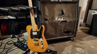 AWESOME TONE Demo of the new Harley Benton Keith Richards Micawber w a Marshall 1960 Lead cabinet [upl. by Els]