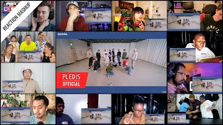 ‘Choreography Video SEVENTEEN  HOMERUN’ reaction mashup [upl. by Ardnod]