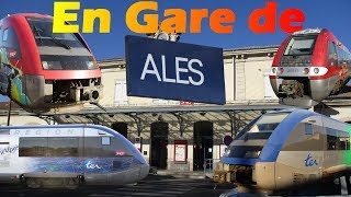 Des TER et des Intercités à Alès [upl. by Adirem]