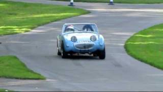 Austin Healey Frog Eye Sprite Prescott Hillclimb 2011 Mark Hobbs [upl. by Sanderson]