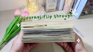 Journal Flip Through Midori B6 slim grid 😍 [upl. by Ahsiemal]