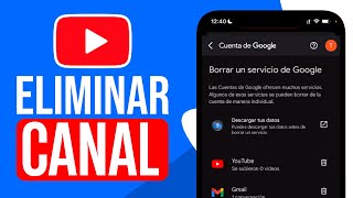 Como ELIMINAR un CANAL de Youtube Guia Completa  BORRAR Canal de Youtube [upl. by Lucille881]