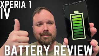 Sony Xperia 1 IV Battery Life Review [upl. by Drewett967]