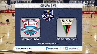 ⚽ Constract Lubawa 🆚 GKS SMS Futsasl Tychy  𝔾ℝ𝕌ℙ𝔸 1  🏆 MMP W Futsalu U15  Ustka 2023 futsal [upl. by Anima]