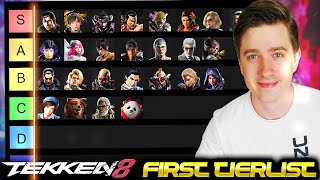 TEKKEN 8 First Character Tierlist  Spring 2024 [upl. by Atiuqihs]