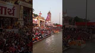 Rishikesh Ganga Aarti Live Visuals 🙏❤️ maganga gangamata rishikesh [upl. by Shana]