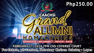 CHS Grand Alumni Homecoming 2024  CAACHSI  TheGoodyAddy [upl. by Odnanref]