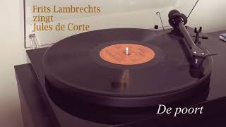 De poortFrits Lambrechts zingt Jules de Corte [upl. by Eleynad108]