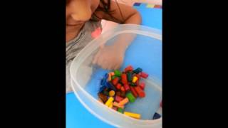 How to Melt Crayons and recycle them [upl. by Sidky172]