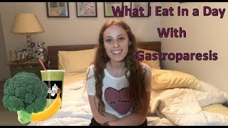 What I Eat In A Day With Gastroparesis [upl. by Delacourt]