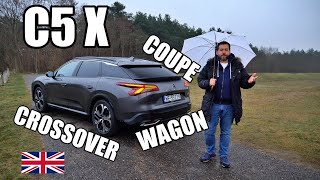 Citroen C5 X  C Funf X ENG  Test Drive and Review [upl. by Mcgee]