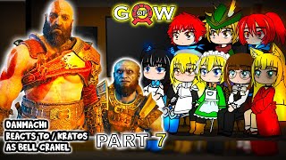 Danmachi react to bell as KRATOS Part 7  GOW Ragnarök  Gacha Club React [upl. by Ertsevlis]