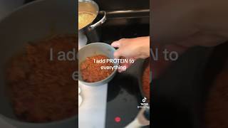 Keto Raos meat sauce with a twist keto egg ketolifestyle blessedandunstoppable ketoforlife [upl. by Lindsy]