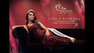 Miss Aquitaine 2018 Carla Bonesso [upl. by Burnie]