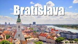 🇸🇰 Qué ver en BRATISLAVA la capital de Eslovaquia [upl. by Tyoh]