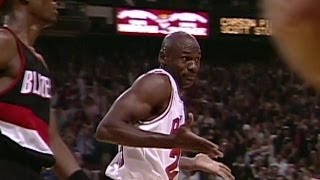 Michael Jordan Full Highlights 1992 Finals G1 vs Blazers  39 Pts 11 Assists Sick 1st Half [upl. by Middleton]