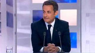 Les images de Sarkozy en quotoffquot avant son interview sur F 3 [upl. by Vincent]