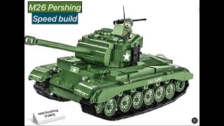 M26 Pershing COBI l Speed Build and Review l Lego Tanks With The General l Episode 10 [upl. by Rie]