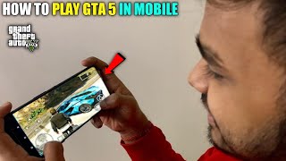 HOW TO PLAY GTA 5 IN MOBILE  TECHNO GAMERZ GTA 5 145  TECHNO GAMERZ [upl. by Alrad]