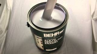 BEHR Alkyd SemiGloss Enamel [upl. by Aneehsar]