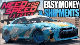 EASY SHIPMENTS amp MONEY GUIDE Need for Speed Payback 80k in less than 2 Mins [upl. by Sorenson]