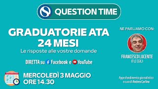 Graduatorie ATA 24 mesi dubbi e regole le risposte ai vostri quesiti [upl. by Nilson]