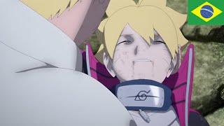 🇧🇷 NARUTO sofre COM a perda De BORUTO  CODE VS Borushiki Vs KAWAKI [upl. by Notwal249]