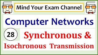 Synchronous amp Isochronous Serial Transmission  Data Communication amp Computer Networks Course [upl. by Lyell206]