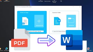 Como Convertir Archivos PDF a Word  2021 [upl. by Seessel105]
